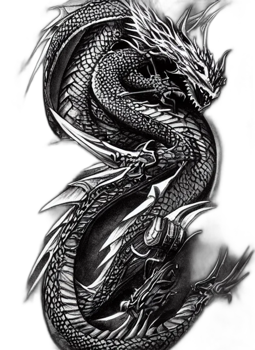 dragon, creature, animal, staff transparent PNG cut-out