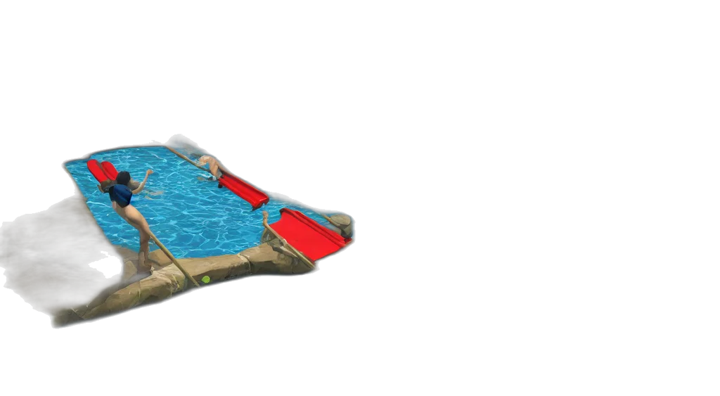 shoes, umbrella, weapon, jewelry, 3d render, vaporwave, photorealistic, concept art transparent PNG cut-out