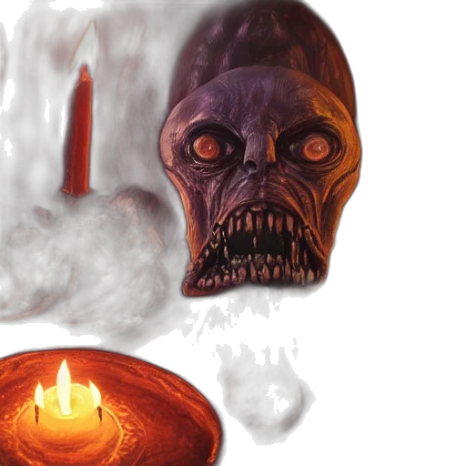 mask, concept art, 3d render, photorealistic transparent PNG cut-out