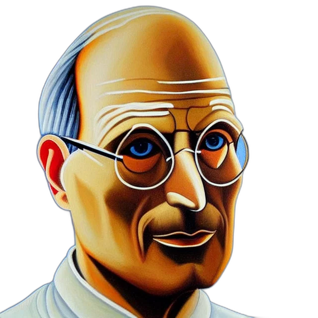 face, mask, staff, cartoon, oil painting, photorealistic, concept art, beautiful transparent PNG cut-out