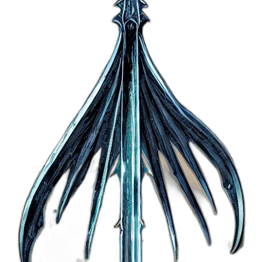 sword, weapon, staff, dragon transparent PNG cut-out