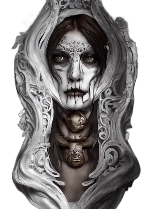 face, mask, jewelry, creature transparent PNG cut-out