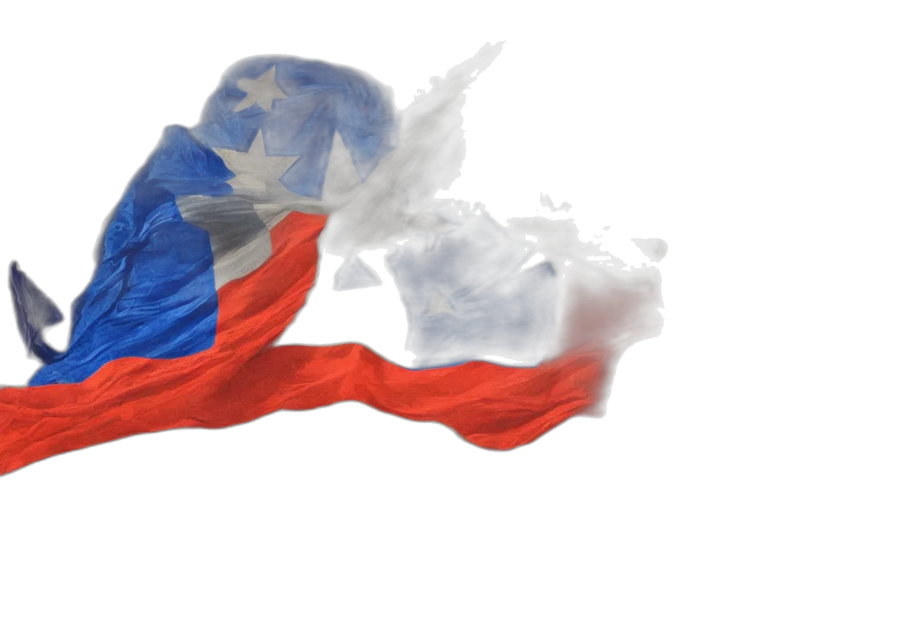 3d render, god, waving, texas transparent PNG cut-out