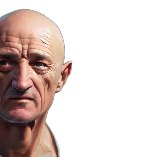 face, 3d render, photorealistic, concept art, fantasy art, john, locke, wearing transparent PNG cut-out