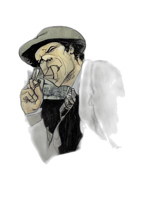 concept art, cartoon, photorealistic, comic book art transparent PNG cut-out