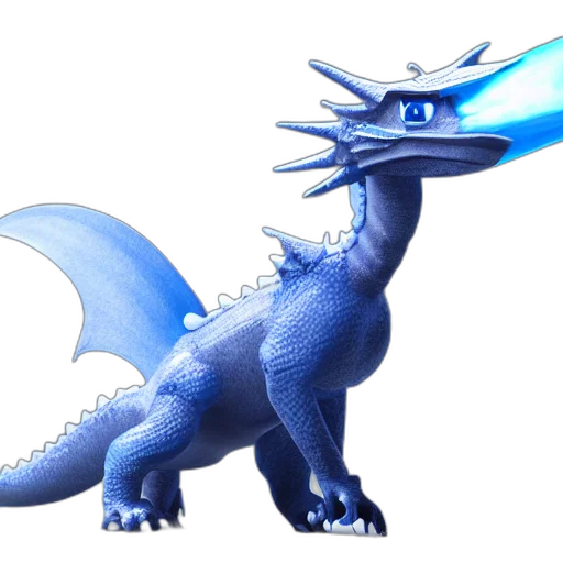 dragon, animal, staff, creature transparent PNG cut-out