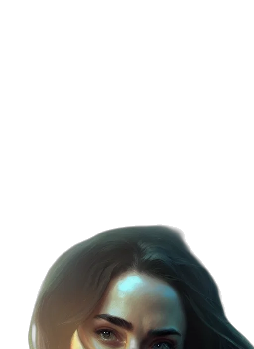 face, mask, staff, hair transparent PNG cut-out