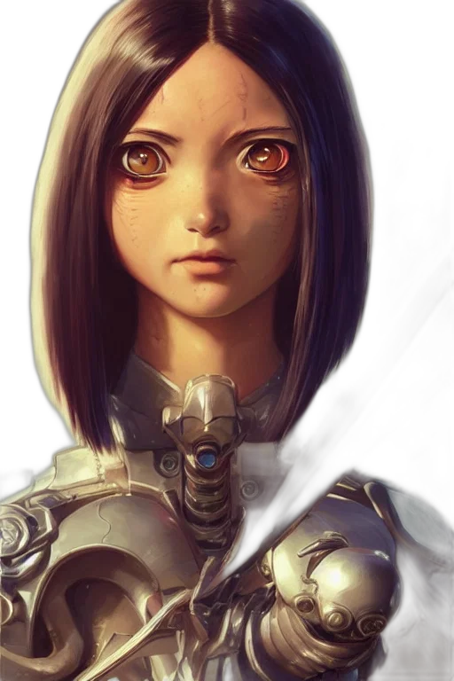 robot, face, mask, weapon, fantasy art, concept art, anime, photorealistic transparent PNG cut-out