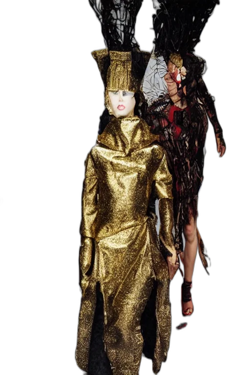 dress, jacket, creature, mask transparent PNG cut-out
