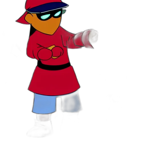 jacket, staff, hat, mask transparent PNG cut-out