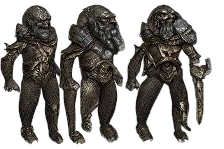 concept art, fantasy art, 3d render, earth tones transparent PNG cut-out