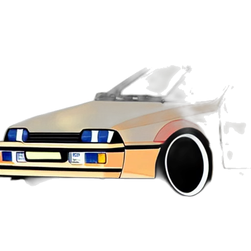 car, 3d render, concept art, photorealistic transparent PNG cut-out