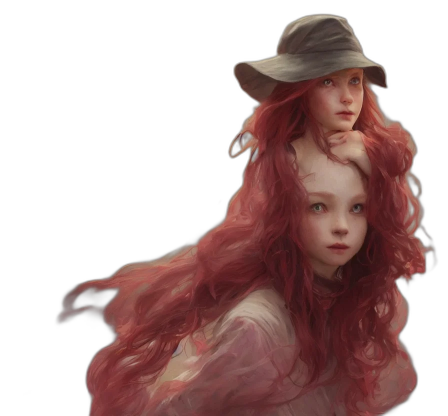 hat, hair, creature, crown transparent PNG cut-out