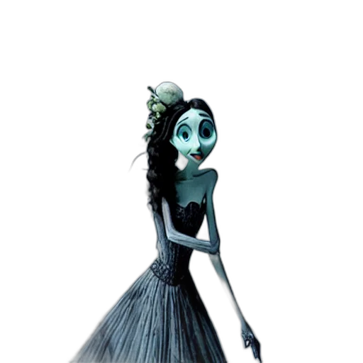 dress, mask, staff, creature, concept art, cartoon, fantasy art, 3d render transparent PNG cut-out