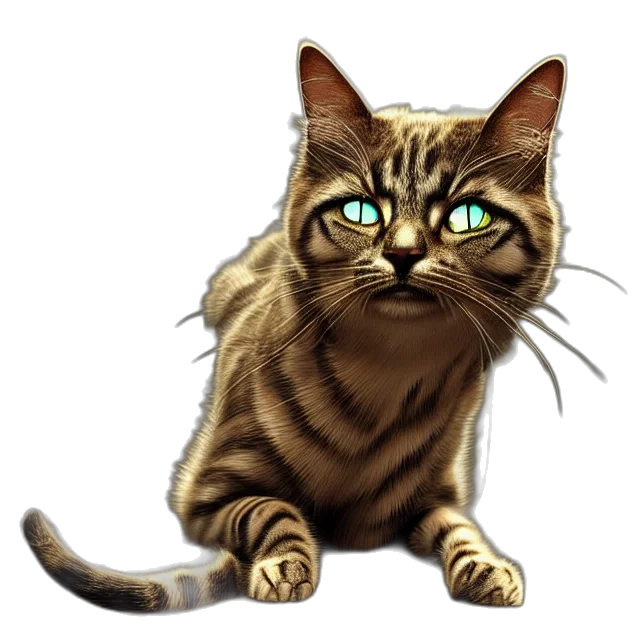 staff, animal, creature, photorealistic, pixel art, fantasy art, concept art, epic transparent PNG cut-out