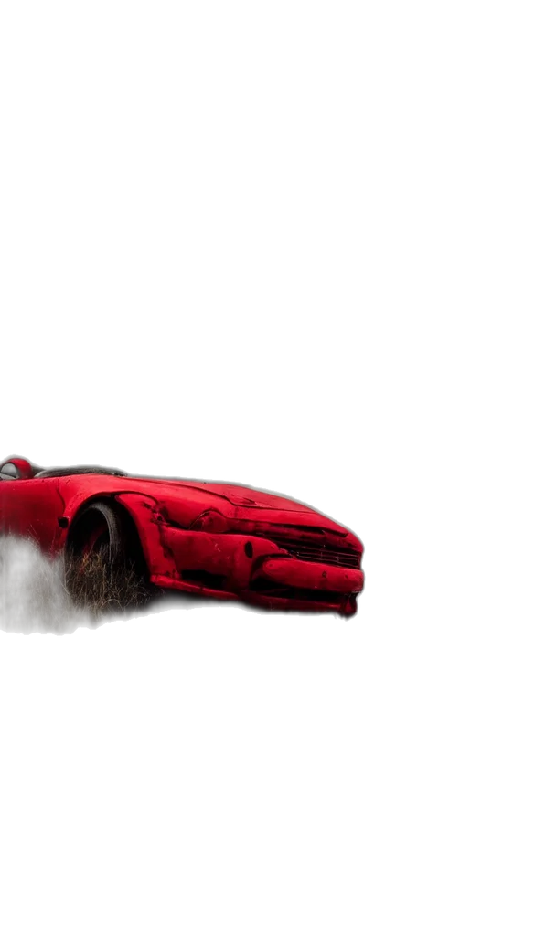 car, weapon, concept art, 3d render transparent PNG cut-out