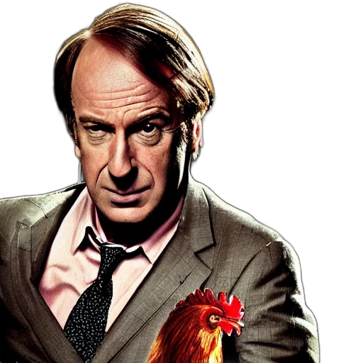 saul, goodman, rooster, saw, movie, torture, chamber, horror transparent PNG cut-out