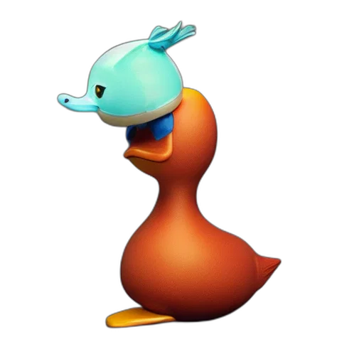 animal, hat, creature, staff, 3d render, concept art, pixel art, cartoon transparent PNG cut-out
