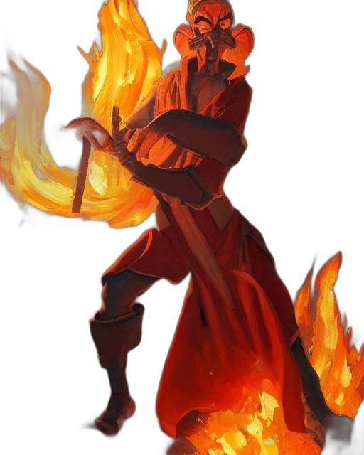staff, mask, dragon, jacket, concept art, fantasy art, pixel art, comic book art transparent PNG cut-out