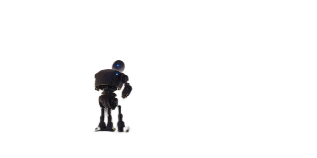 robot, staff, creature, weapon transparent PNG cut-out