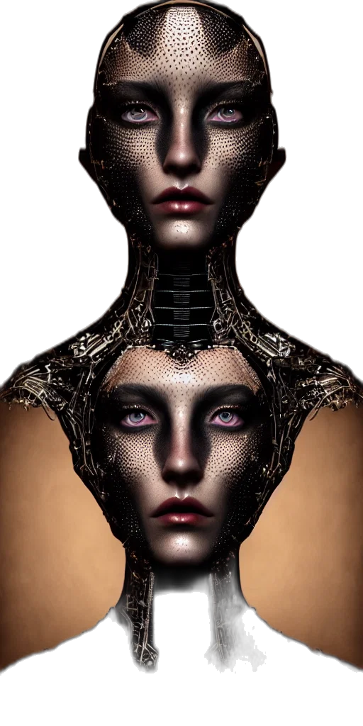 mask, face, jewelry, robot transparent PNG cut-out