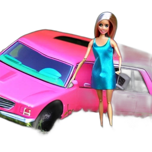car, 3d render, cartoon, concept art transparent PNG cut-out
