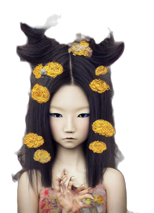 crown, hair, jewelry, mask, fantasy art, photorealistic, concept art, anime transparent PNG cut-out