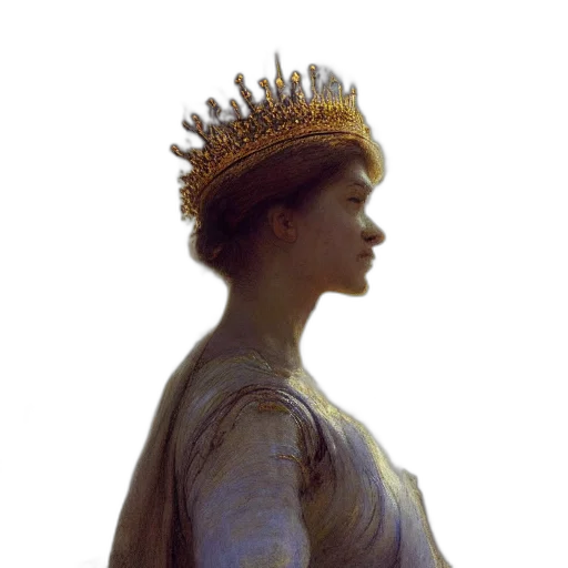 crown, dress, staff, jewelry transparent PNG cut-out