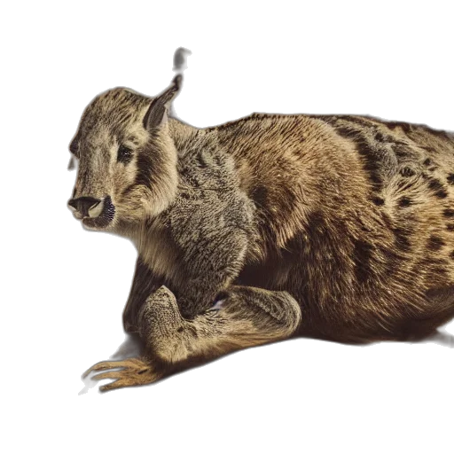 animal, creature, dragon, hair transparent PNG cut-out