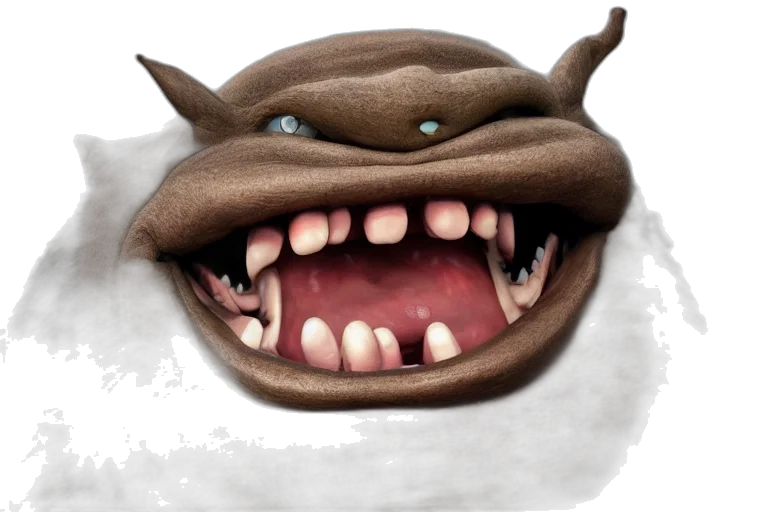 creature, animal, dragon, face transparent PNG cut-out