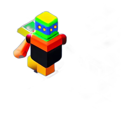 robot, hat, animal, creature transparent PNG cut-out