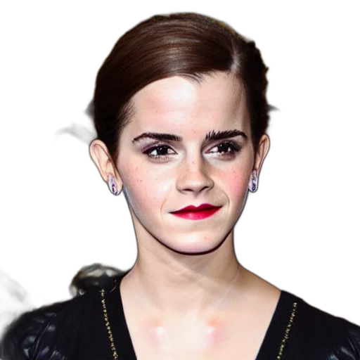 face, dress, photorealistic, cartoon transparent PNG cut-out