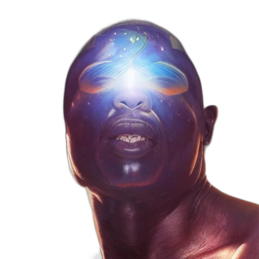 face, mask, creature, robot transparent PNG cut-out