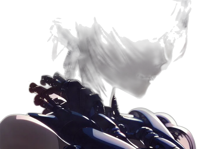 dragon, weapon, hair, crown, concept art, anime, 3d render, vaporwave transparent PNG cut-out