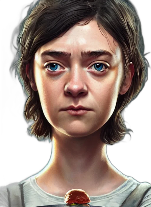 face, concept art, photorealistic, fantasy art transparent PNG cut-out