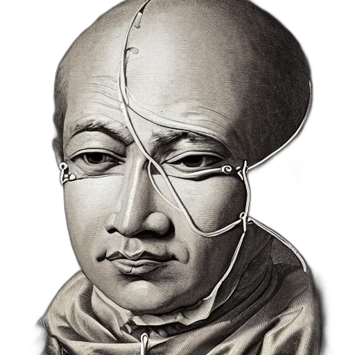 face, mask, staff, jewelry transparent PNG cut-out