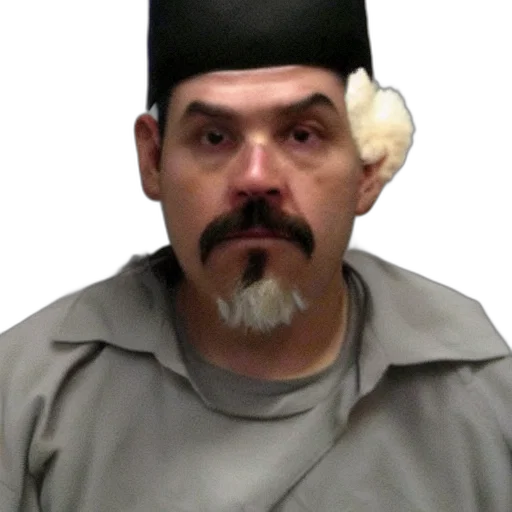 hat, staff, face, mask transparent PNG cut-out