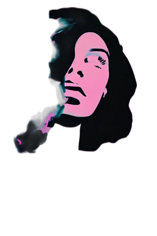 face, mask, staff, hair transparent PNG cut-out