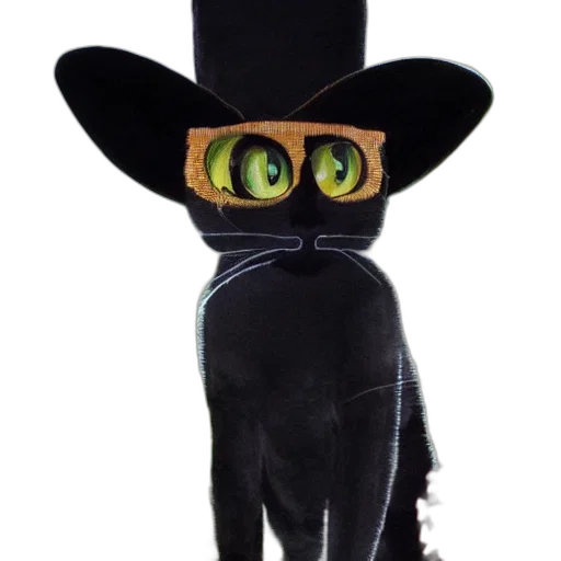 hat, mask, staff, animal transparent PNG cut-out