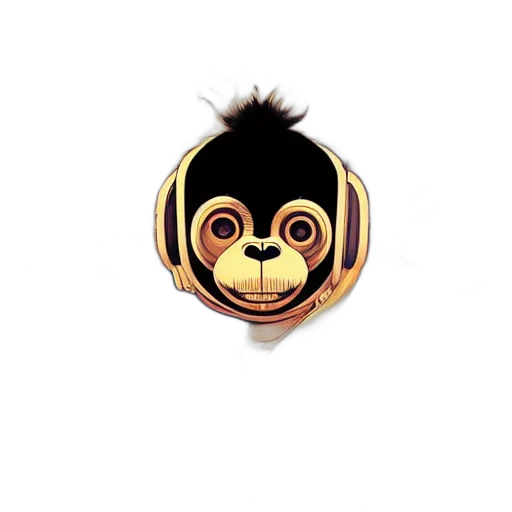 mask, animal, creature, face, concept art, cartoon, 3d render, photorealistic transparent PNG cut-out