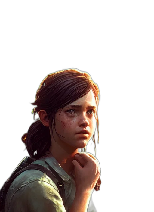 face, weapon, jacket, staff transparent PNG cut-out