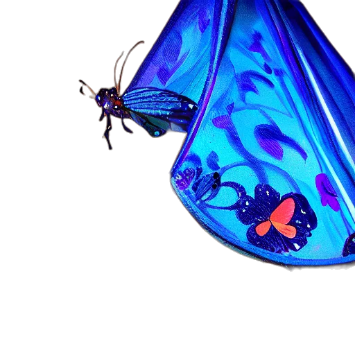 umbrella, animal, creature, dress, concept art, 3d render, photorealistic, watercolor transparent PNG cut-out