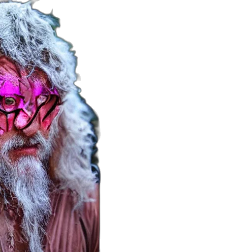 mask, face, creature, hat, 3d render, cyberpunk, concept art, photograph transparent PNG cut-out