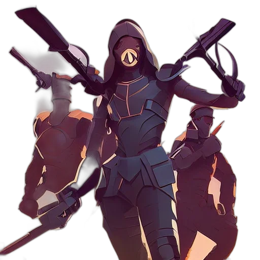 mask, weapon, staff, sword transparent PNG cut-out