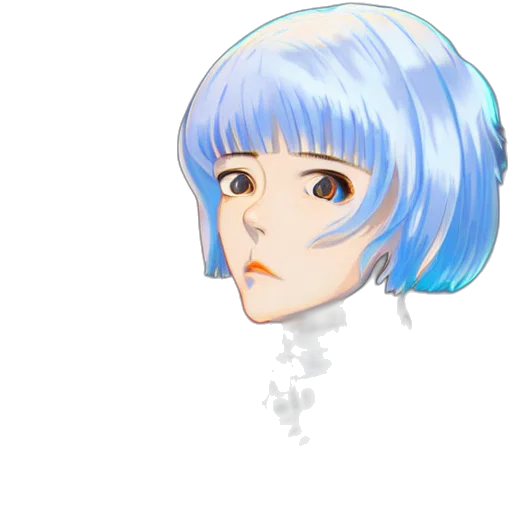 face, robot, creature, mask, anime, pixel art, watercolor, concept art transparent PNG cut-out