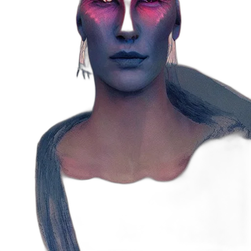 mask, face, creature, robot, concept art, photorealistic, 3d render, fantasy art transparent PNG cut-out