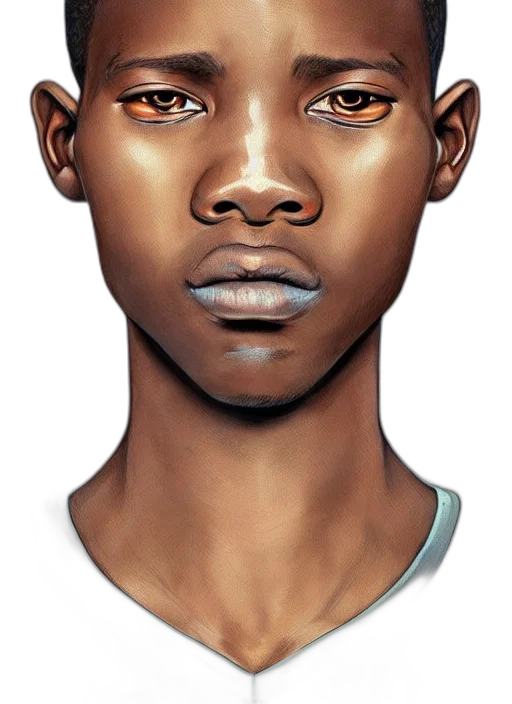 face, mask, jewelry, staff, photorealistic, concept art, fantasy art, 3d render transparent PNG cut-out