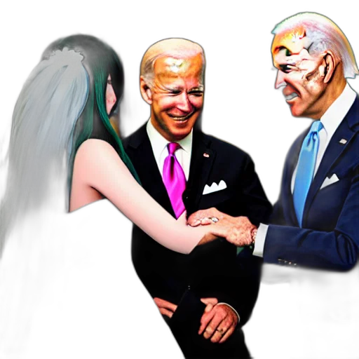 mask, vaporwave, concept art, professional, photograph, president, joe, biden transparent PNG cut-out