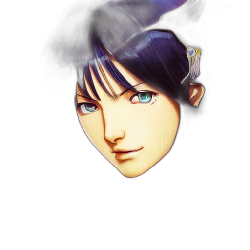 face, mask, hat, staff, fantasy art, 3d render, photorealistic, anime transparent PNG cut-out
