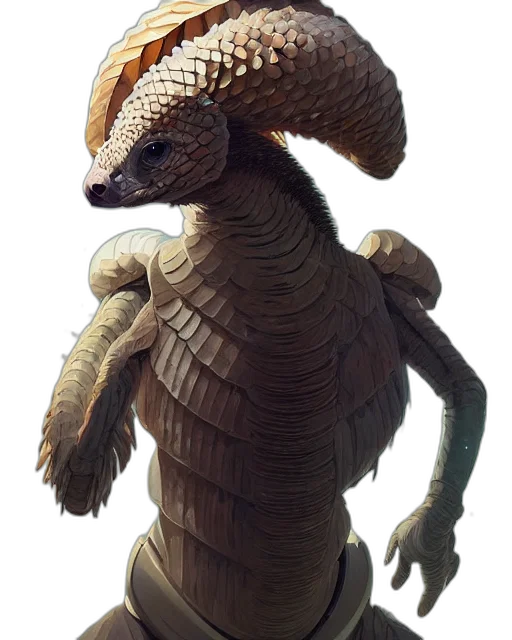 creature, dragon, animal, staff, concept art, fantasy art, 3d render, photorealistic transparent PNG cut-out